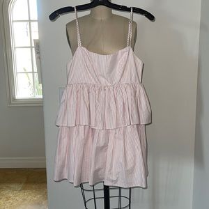 Stone Cold Fox Pink & White Stripe Dress